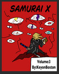 Samurai X Volume 3 front cover by Keyon Boston